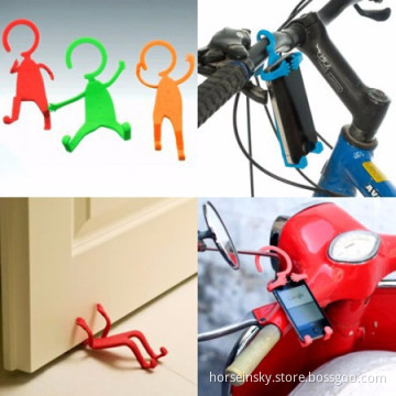 2015 Promotional Gift Colorful man shape phone holder,car phone holder,cell phone holder